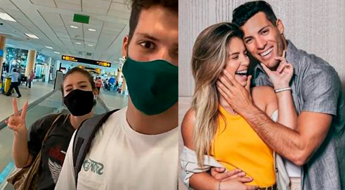 Flavia Laos y Patricio Parodi descartan una separación y viajan juntos por Año Nuevo | VIDEO