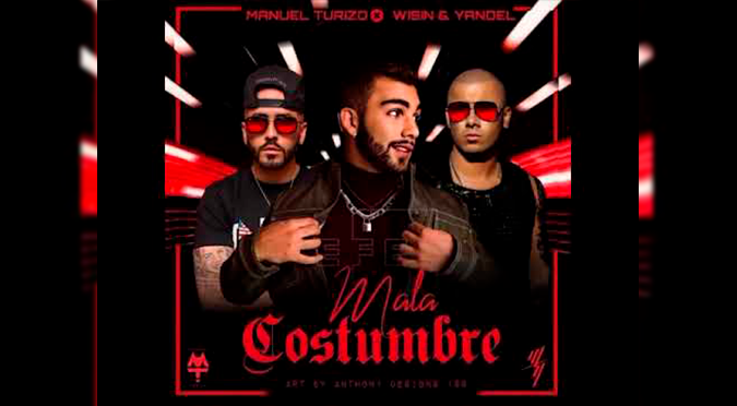 Manuel Turizo junto a Wisin & Yandel estrenan “Mala Costumbre” | VIDEO