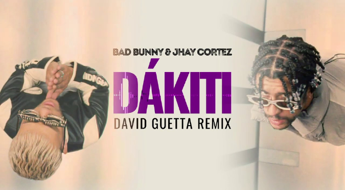 Bad Bunny y Jhay Cortez se unen a David Guetta para el remix de 'Dákiti' | VIDEO