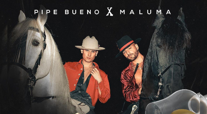 Maluma y Pipe Bueno anuncian nueva colaboración en 'Tequila' | FOTO