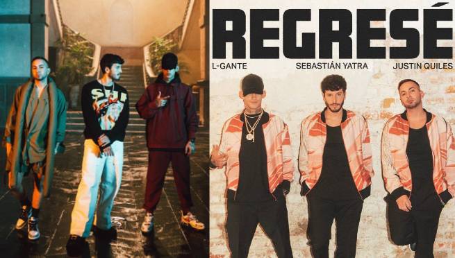 Sebastián Yatra estrena el tema 'Regresé' junto a Justin Quiles y L-Gante |VIDEO