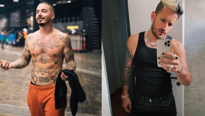 J Balvin trollea a Ricky Montaner con un meme de su cara |FOTO