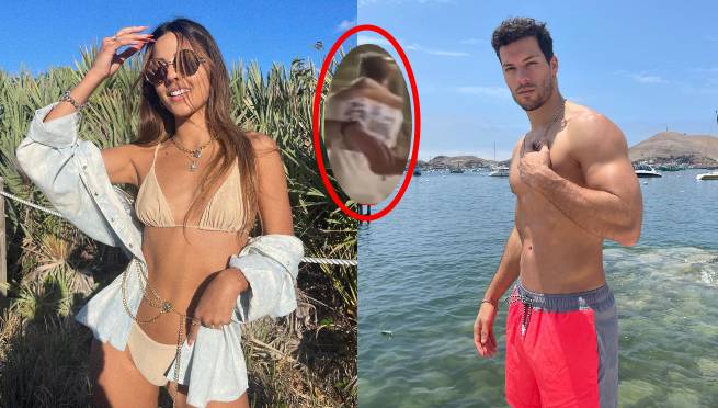 Luciana Fuster y Patricio Parodi son ampayados abrazaditos y muy cariñosos en una fiesta |VIDEO