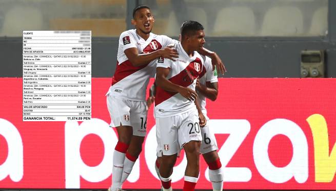 Hincha peruano apostó la mitad de sueldo, pero perdió todo tras el empate ante Ecuador |FOTO