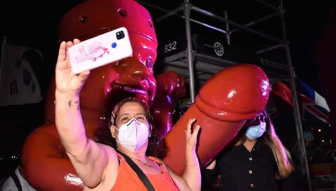 Moche: Inauguran dos nuevos huacos eróticos gigantes en Trujillo |FOTO