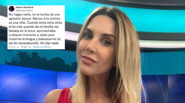 Juliana Oxenford relata cómo fue agredida sexualmente por su tío cuando era niña | FOTO