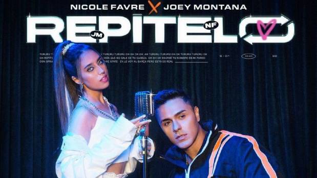 Nicole Favre se une a Joey Montana en la canción 'Repítelo' | VIDEO