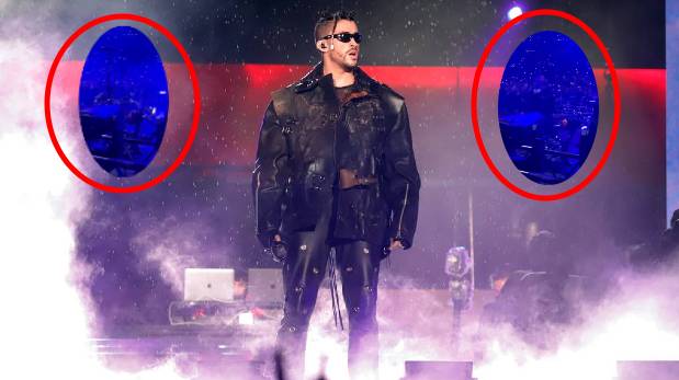 Bad Bunny: The Undertaker aparece intempestivamente en el concierto del cantante | VIDEO