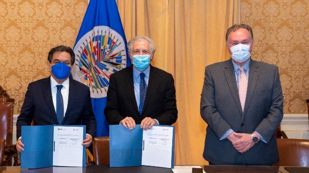 La OEA y la USMP firman convenio que permite el relanzamiento de la Cátedra de las Américas | FOTO