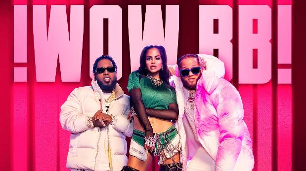 Natti Natasha se une a El Alfa y Chimbala en el estreno de 'Wow BB' | VIDEO