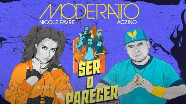 Nicole Favre se une a Moderatto y Aczino en nueva versión de 