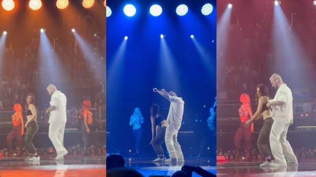 Maluma: mujer perrea descaradamente con el cantante en pleno concierto | VIDEO
