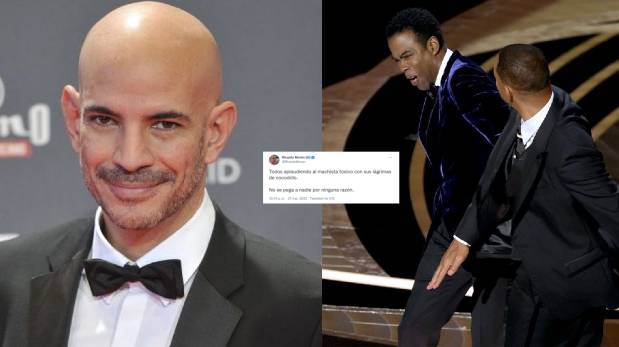 Ricardo Morán llama 'machista tóxico' a Will Smith por golpear a Chris Rock | FOTO