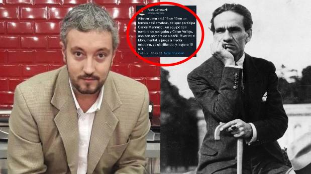 Periodista argentino hace polémica al menospreciar a César Vallejo de manera insólita | FOTO