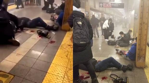 Tiroteo en New York: el pánico de la gente en pleno ataque | VIDEO