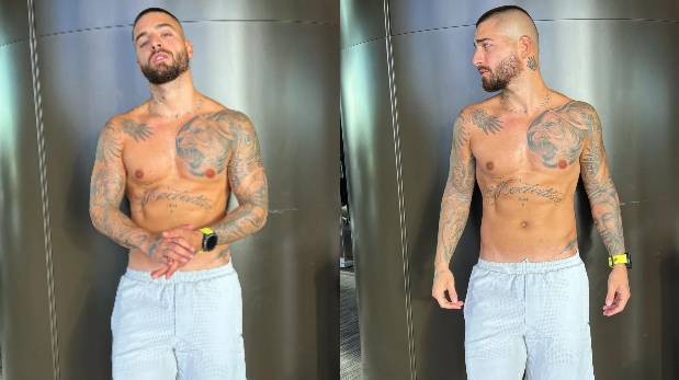 Maluma calienta las redes con sensual fotografía sin camiseta  | VIDEO