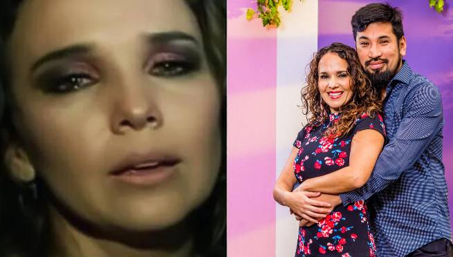 Érika Villalobos llora al hablar del amor hacia Aldo Miyashiro | VIDEO