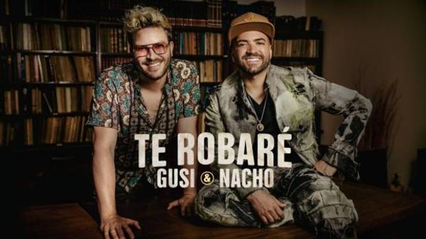 Gusi sorprende a todos al estrenar 'Te Robaré' junto a Nacho | VIDEO