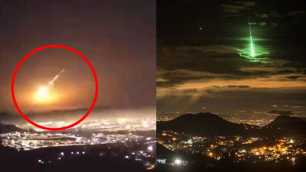 Chile: impresionante meteorito cae en Santiago y causa pánico en todo el país | VIDEO