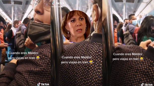 Metro de Lima: mujer se alucina millonaria y menosprecia a los pasajeros | VIDEO