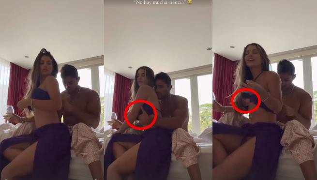 Austin Palao se pasa de 'calentón' con Flavia Laos en un live y se le ve de más | VIDEO