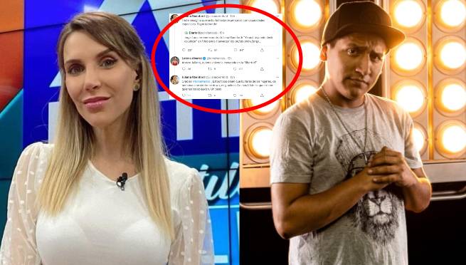 Juliana Oxenford le responde a Jorge Luna de 