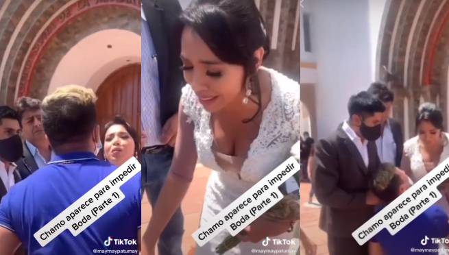 TikTok: novios estaban a punto casarse, pero venezolano llega a oponerse | VIDEO