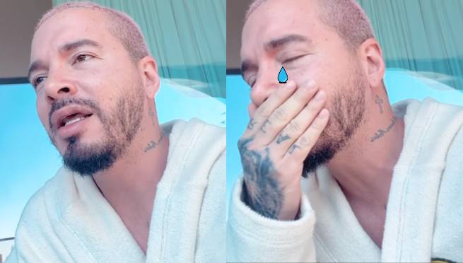 J Balvin al borde de las lágrimas da una importante revelación | VIDEO