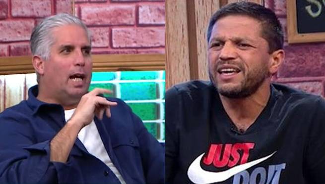 Diego Rebagliati discute en vivo con Pedro García: 'Te vas a la con***' | VIDEO