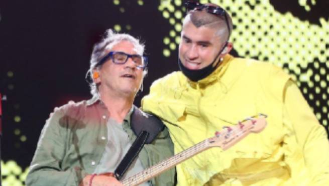 El día que Marciano Cantero cantó junto a Bad Bunny y dijo que 'las letras del reggaetón son mucho más interesantes que las del rock en español' | VIDEO