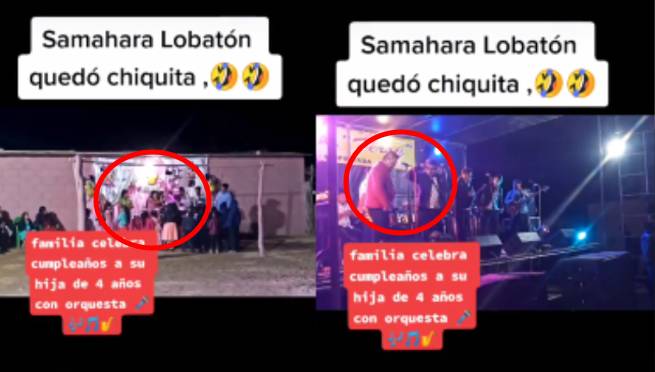 Familia sorprende por celebrar el cumpleaños de su pequeña hija con orquesta | VIDEO