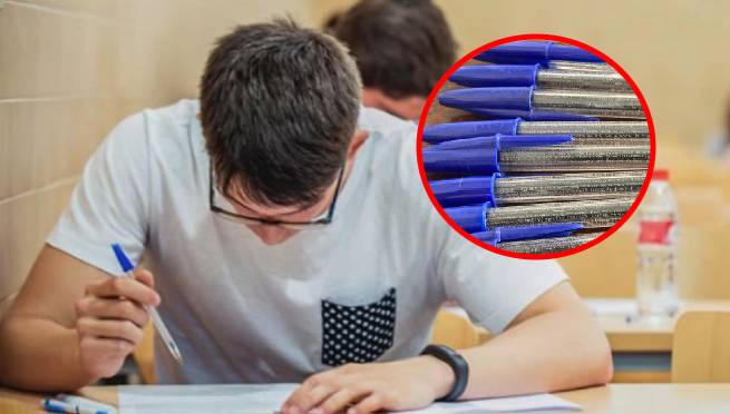 Profesora revela novedosa técnica que utilizó su alumno para plagiar: '¡Que arte!' | VIDEO