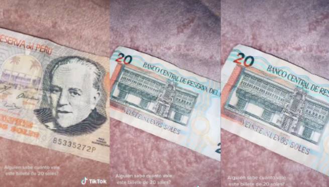 Joven pensó ganar una 'fortuna' con billete de 20 soles antiguo, pero fue troleada: 'Te doy 200 monedas de 10 centimos' | VIDEO