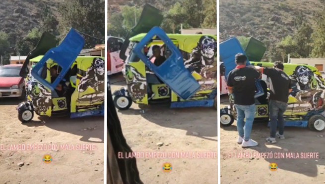 Peruano convierte su vieja mototaxi en un 