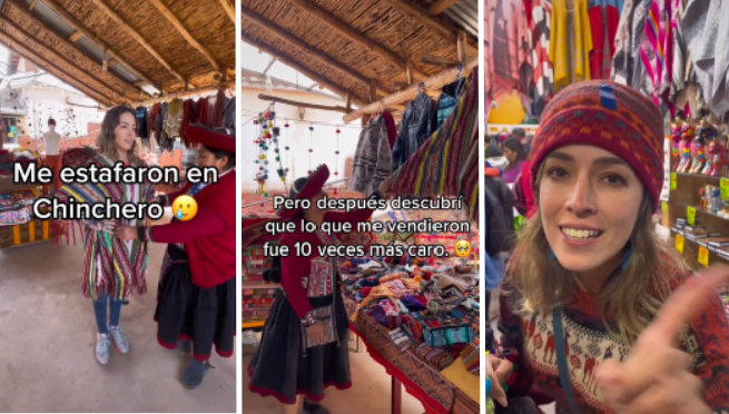 Turista compra ropa a artesanos en Cusco, pero afirma que la estafaron: 'Fue 10 veces más caro' | VIDEO