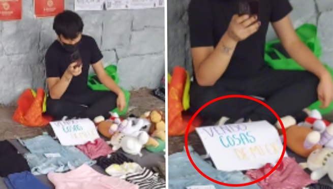 ¡Sin miedo al éxito! Joven termina su relación, pero emprende negocio vendiendo la ropa de su ex | VIDEO