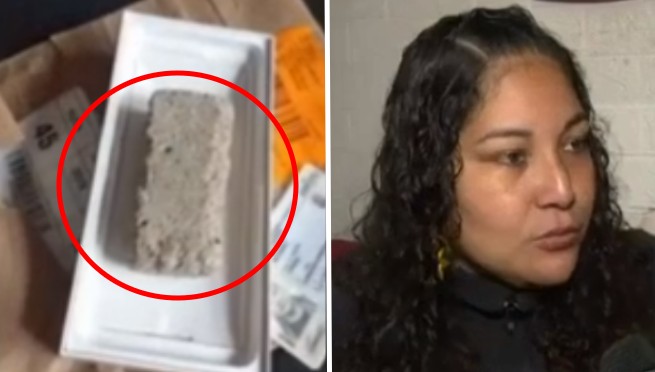 Mujer compra celular en reconocido supermercado, pero recibe una piedra | VIDEO