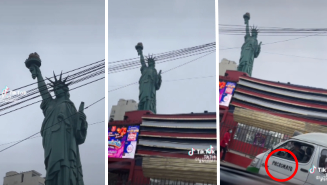 Peruano presume estar en New York, pero los cables lo delatan: 'Eso solo se ve en Perú' | VIDEO
