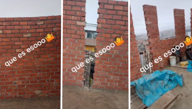 Peruanos construyen el segundo piso de su casa, pero olvidan las columnas: 'Lo barato sale caro' | VIDEO