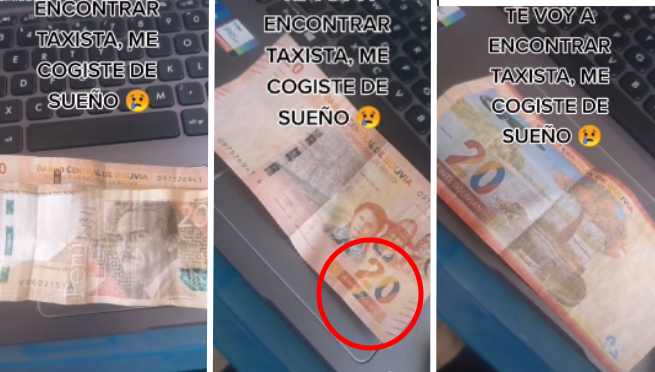 Peruano recibe vuelto de 20 soles, pero descubre que le dieron un peculiar billete: 'Te voy a encontrar taxista' | VIDEO