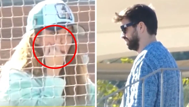 Shakira es captada sacándole 'el dedo medio' a Piqué y desata críticas en redes | VIDEO