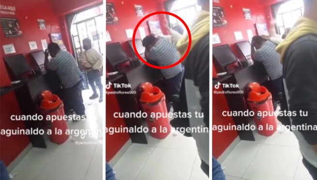Peruana agradé a su pareja por perder su aguinaldo en una apuesta y desata críticas en redes | VIDEO