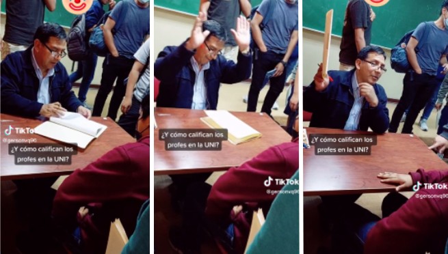 Profesor de la UNI desaprueba alumno por olvidarse de poner su nombre en el examen | VIDEO