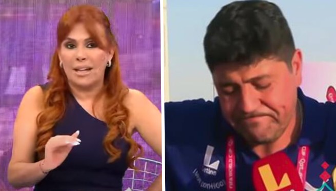 Magaly Medina se burla del Checho Ibarra por llorar en el mundial: 