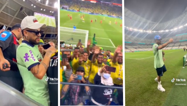 Se hizo pasar por Neymar, los miembros de seguridad le creyeron e ingresó al campo como una estrella | VIDEO