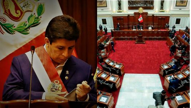 Pedro Castillo disuelve el Congreso y decreta toque de queda a nivel nacional | VIDEO