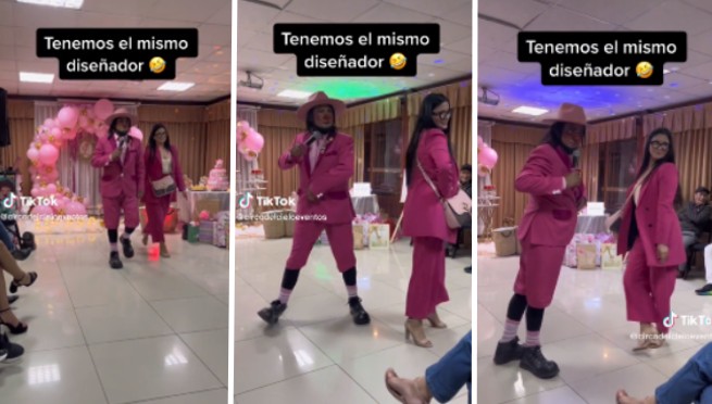 Asiste a una fiesta infantil, pero descubre que el payasito utiliza su mismo outfit | VIDEO