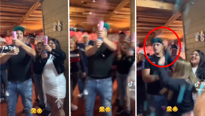 Joven tiene sorprendente reacción al enterarse que tendrá gemelos: 'No sabe si reír o llorar' | VIDEO