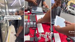 Peruano queda sorprendido por encontrar un iPad a 25 soles en Paruro | VIDEO