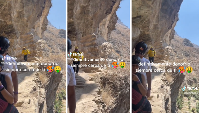 Heladero asombra por subir hasta la cima de un cerro para vender sus productos: 'Solo falta que estén en los hoteles' | VIDEO